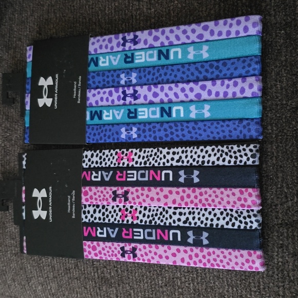 UNDER ARMOUR SIGNATURE GIRLS MULTI COLORED HEADBANDS BUNDLE OF 18 - Picture 4 of 12